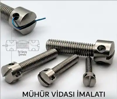 Mühür Vidası imalatı