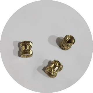 M3 6mm Tırtıklı insert somun
